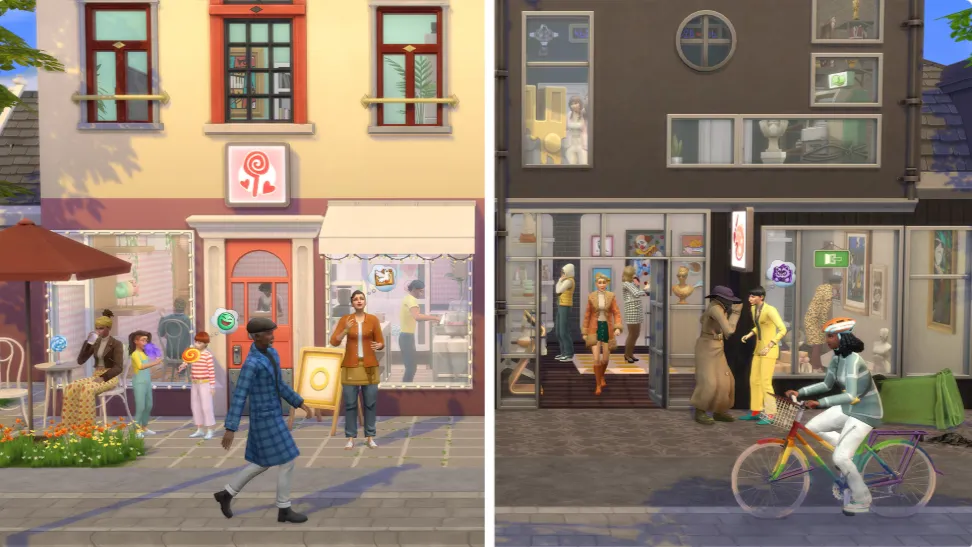 Sims 4 Uitbreiding, Zaken en Hobby's Review